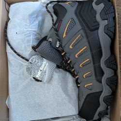 NIB Men's Steel-Toe Work Boots, Size 10 ($60)