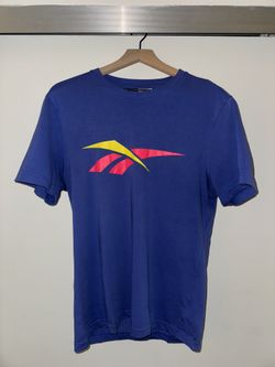 Reebok Classic Blue/Purple T-Shirt (M)