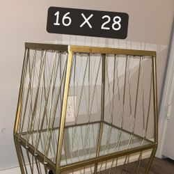 Gold Brass Table 