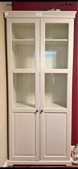 Glass door cabinet