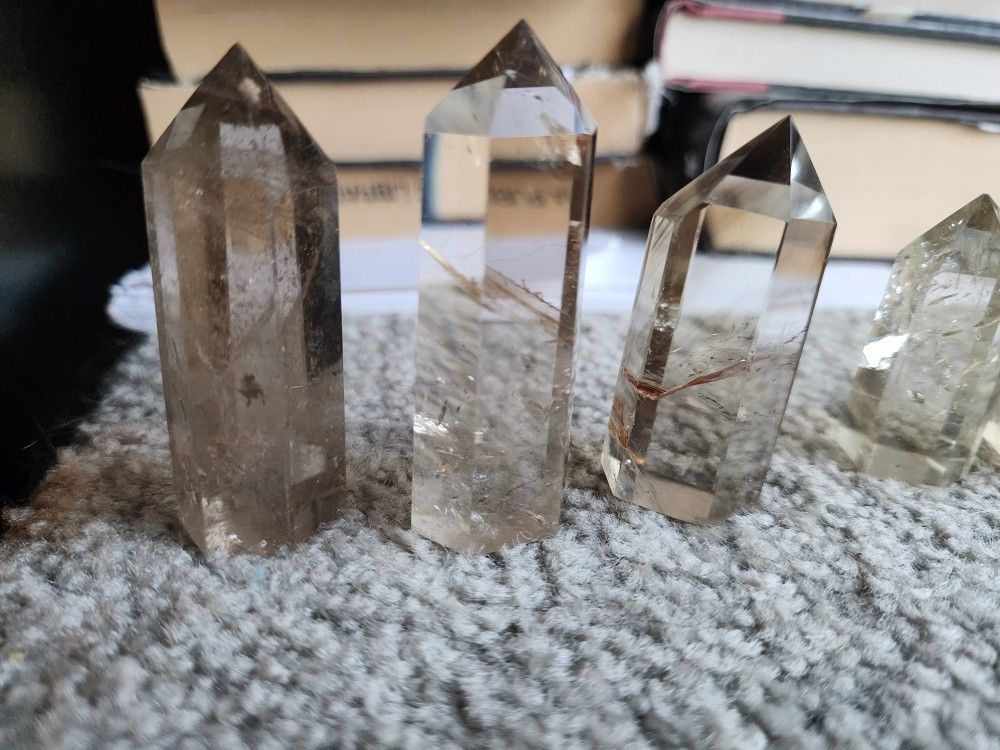 Champagne Citrine Mini Towers