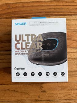 Anker PowerConf Speakerphone | Conference Speaker with 6 Mics