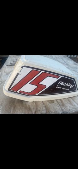 Sea king 15 hp outboard motor, short shaft, runs great.