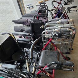 Wheelchairs, Walkers, And Rollators