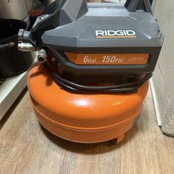New Ridgid 6 Gallon Air Compressor