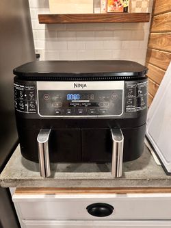 Ninja 6qt 5-in-1 2-basket air fryer with dual zone technology