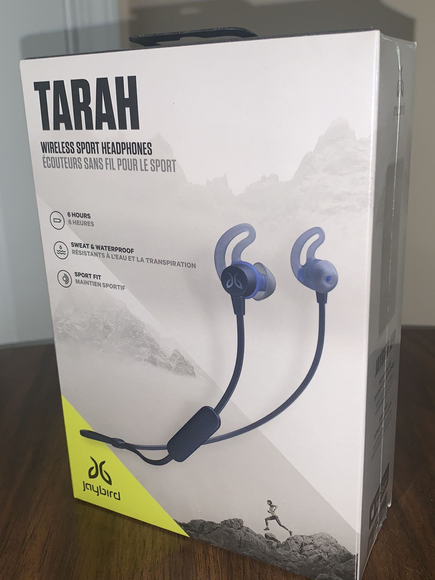 NEW Jaybird Tarah Wireless Sport In Ear Headphones Blue