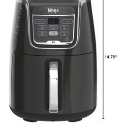 BRAND NEW Ninja | XL Single Basket Air Fryer | 5.5 QT Capacity fits 3lbs of Wings | 5-in-1Air Fry, Roast, Bake,Reheat & Dehydrate |Dishwasher Safe Par