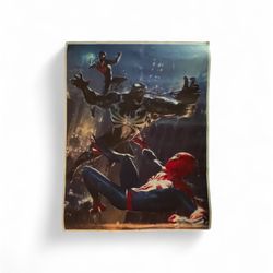 Spiderman, Miles, Venom poster