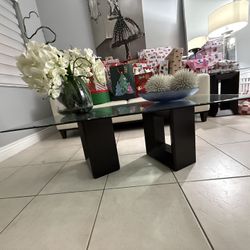 coffee table & end table set juego de mesa de sala 