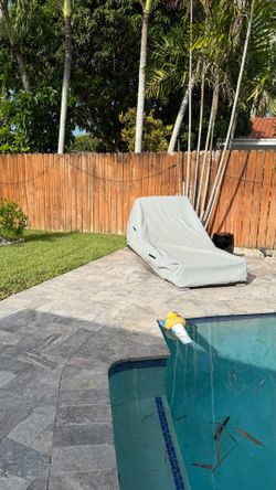 Lounge chair with cover