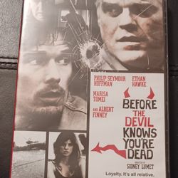 'Before The Devil Knows You're Dead' DVD