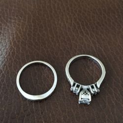 Engagement Ring / Wedding set 
