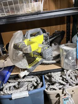 Ryobi Sliding  Saw Chop Box 
