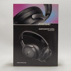 New Bose QuietComfort Ultra Over-Ear Wireless Bluetooth Headphones Black 