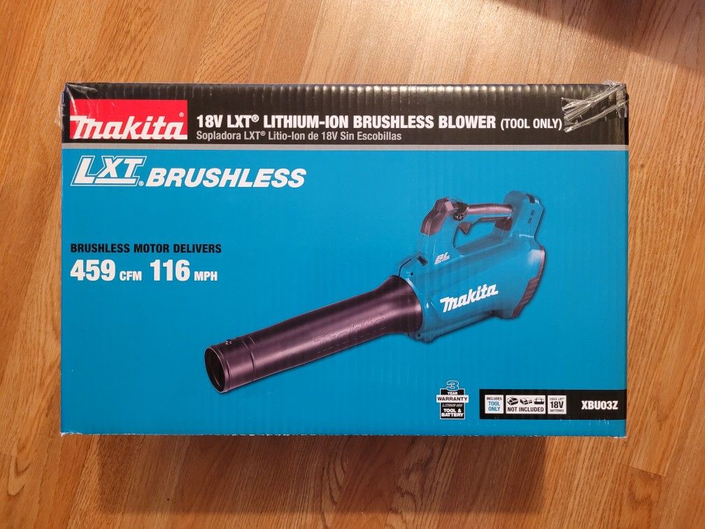 New Makita 18v Brushless Cordless Blower Tool-only $90 Firm, Pickup Only