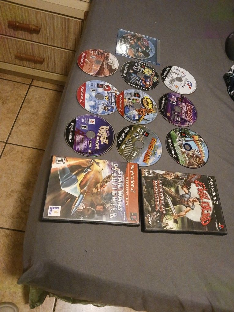 12 Play Station 2 Games
