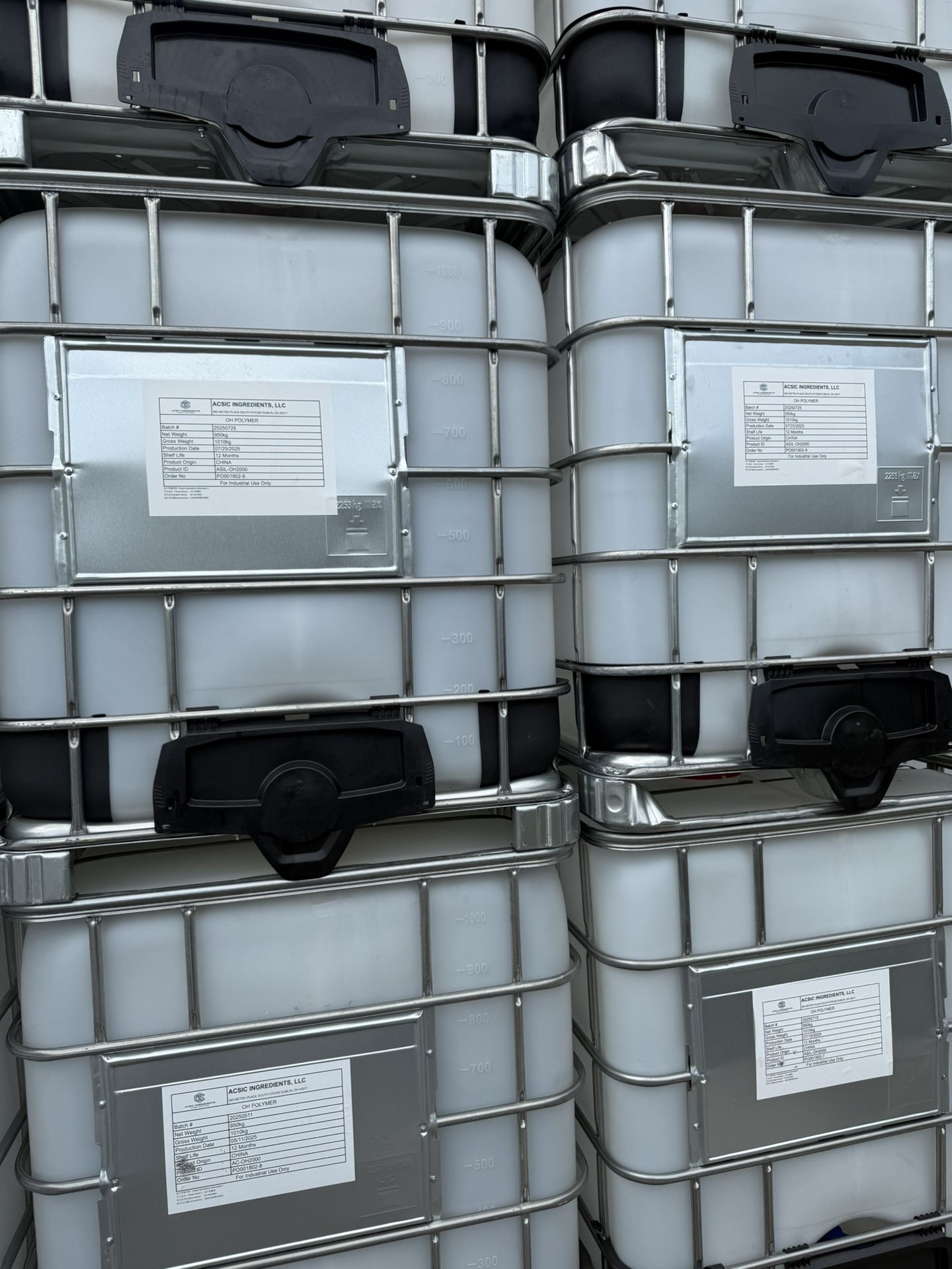 IBC Totes *Clean Water Tanks*