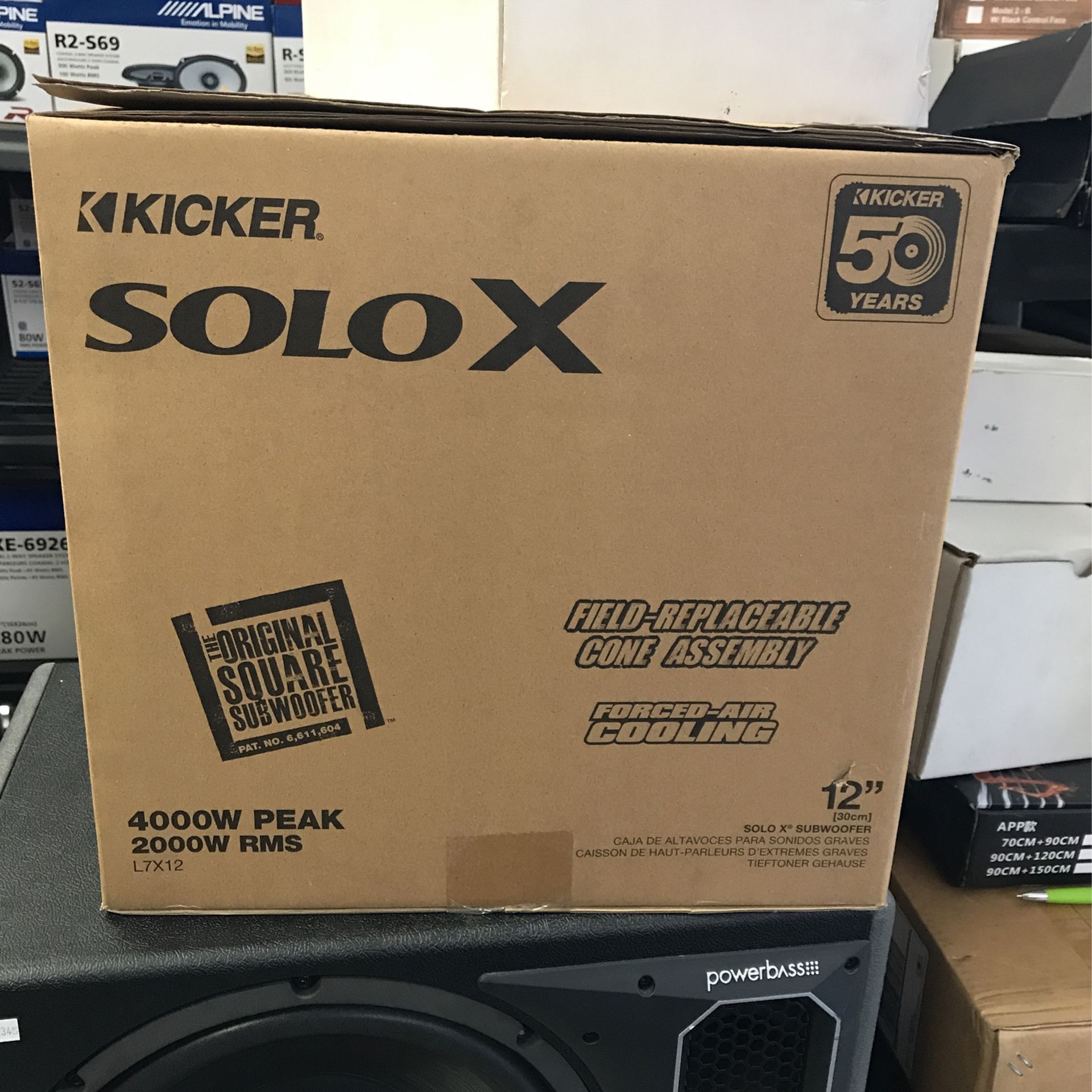 KICKER SOLO  L7X12 Speakers 🔊 For Sale