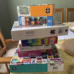 7 Puzzles- All Pieces Accounted For