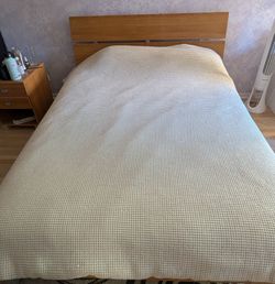 Queen size bed with mattress!