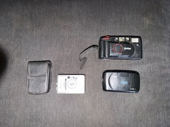 Lot of 3 Vintage Film Cameras