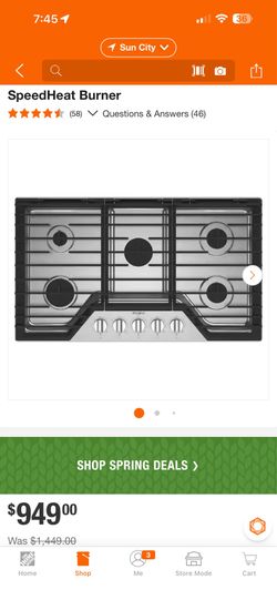 Whirlpool Stove Gas Cooktop