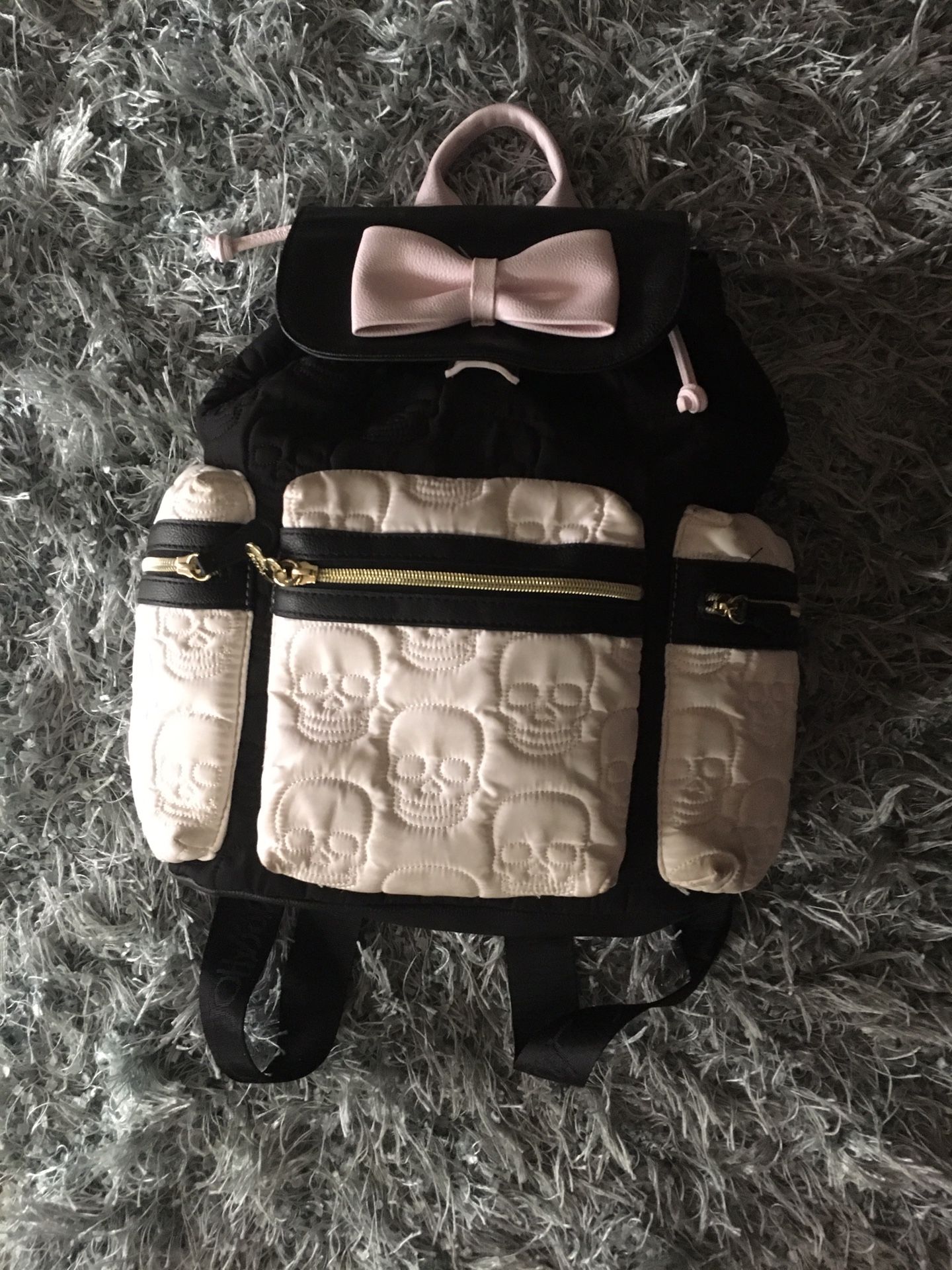 Betsey Johnson backpack/Purse