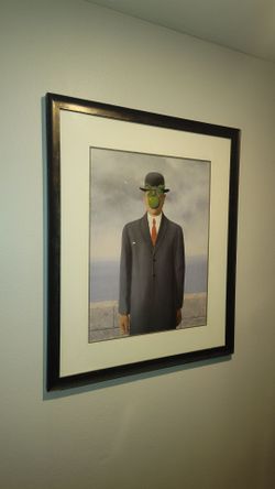 Son of Man Painting  copy (framed)