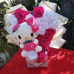 Hello Kitty. Rosas Etrrnas