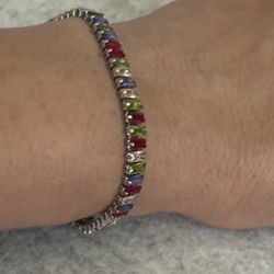 Multicolor CZ Bracelet 