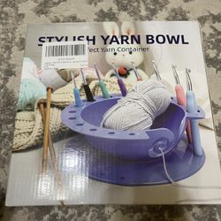 BRAND NEW Stylish Yarn Bowl