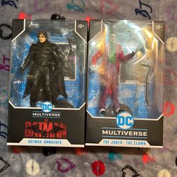 DC Multiverse Batman Unmasked/ The Joker:The Clown (NEW)