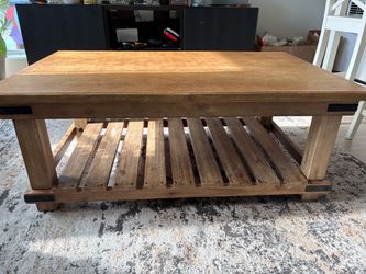 Moving!! World market coffee table