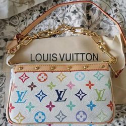 Louis Vuitton X Takashi Murakami Mini Pouchette