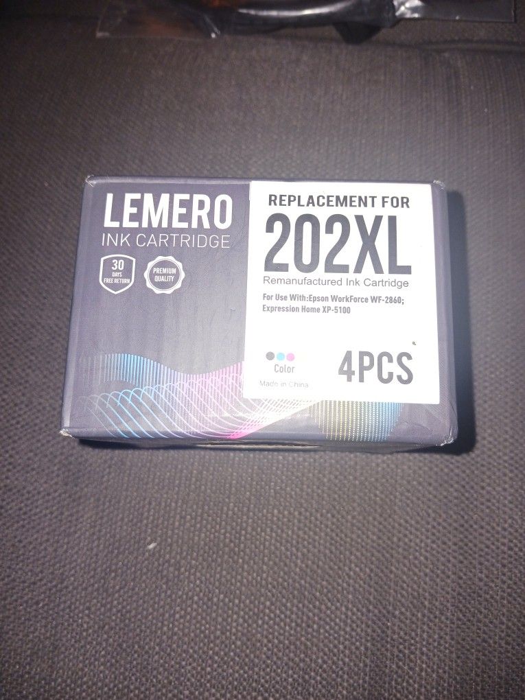 Lemero 4pc Printer Ink