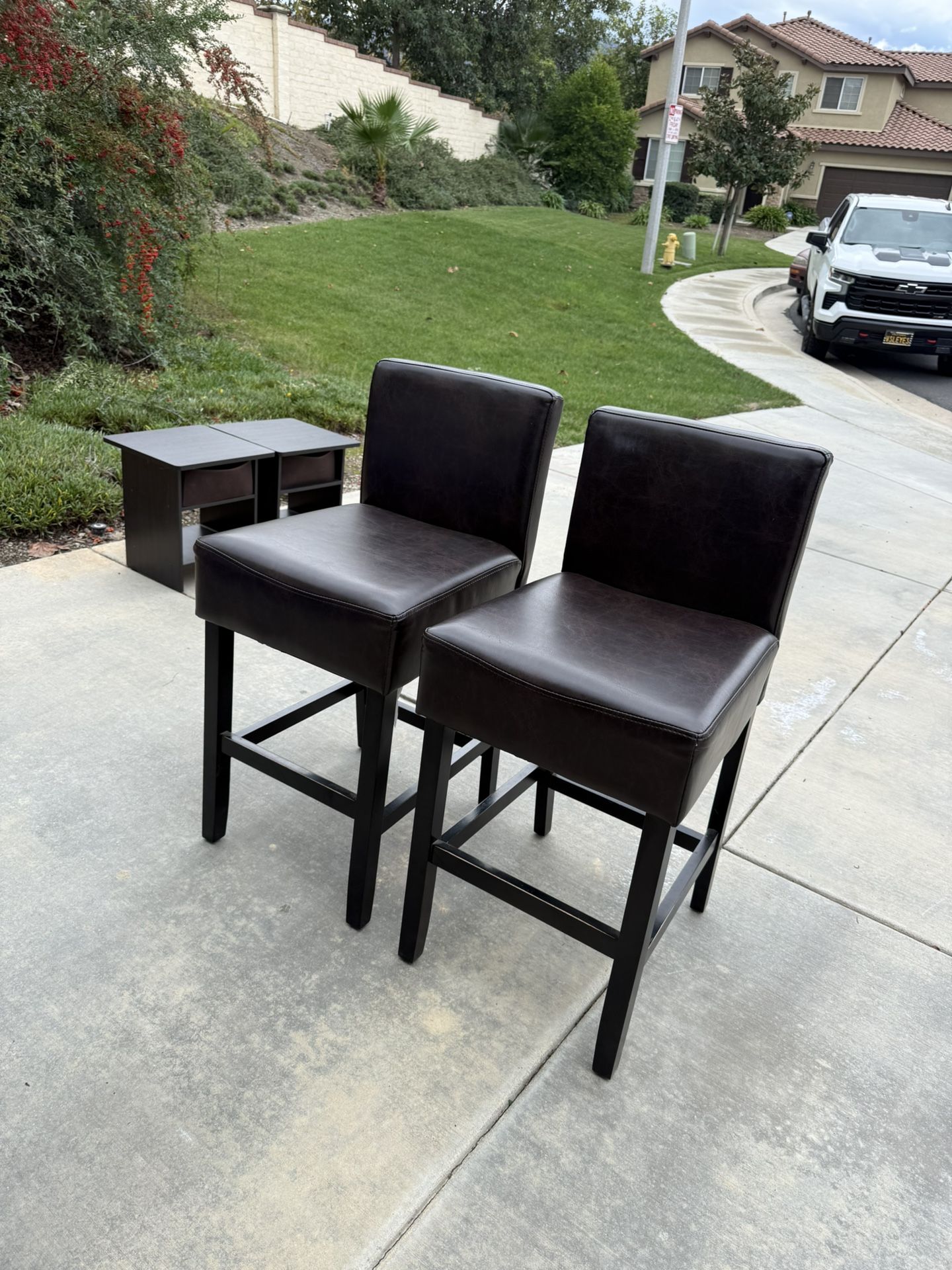 Nice Bar Stools (Pair)