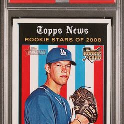 2008 Topps heritage CLAYTON KERSHAW