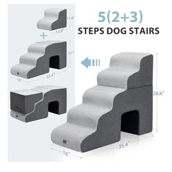 Never Used 5 Step Dog Stairs Steps