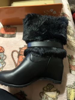 Black Leather Boots 