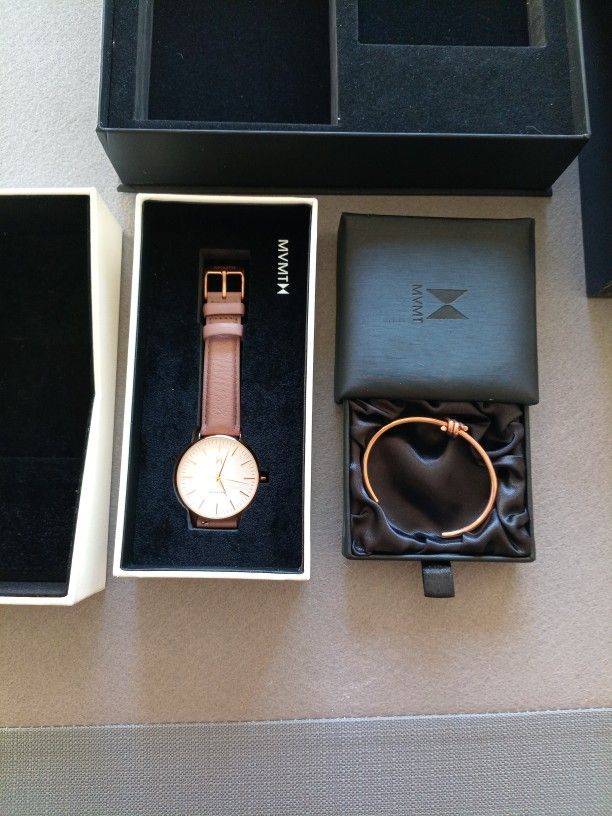 Women's Mvmt Watch And Bracelet