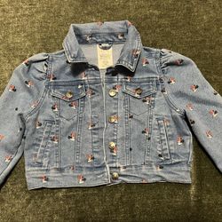 2/3T Disney Minnie Mouse Denim Jacket