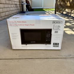 Open Box Black And Decker Microwave 