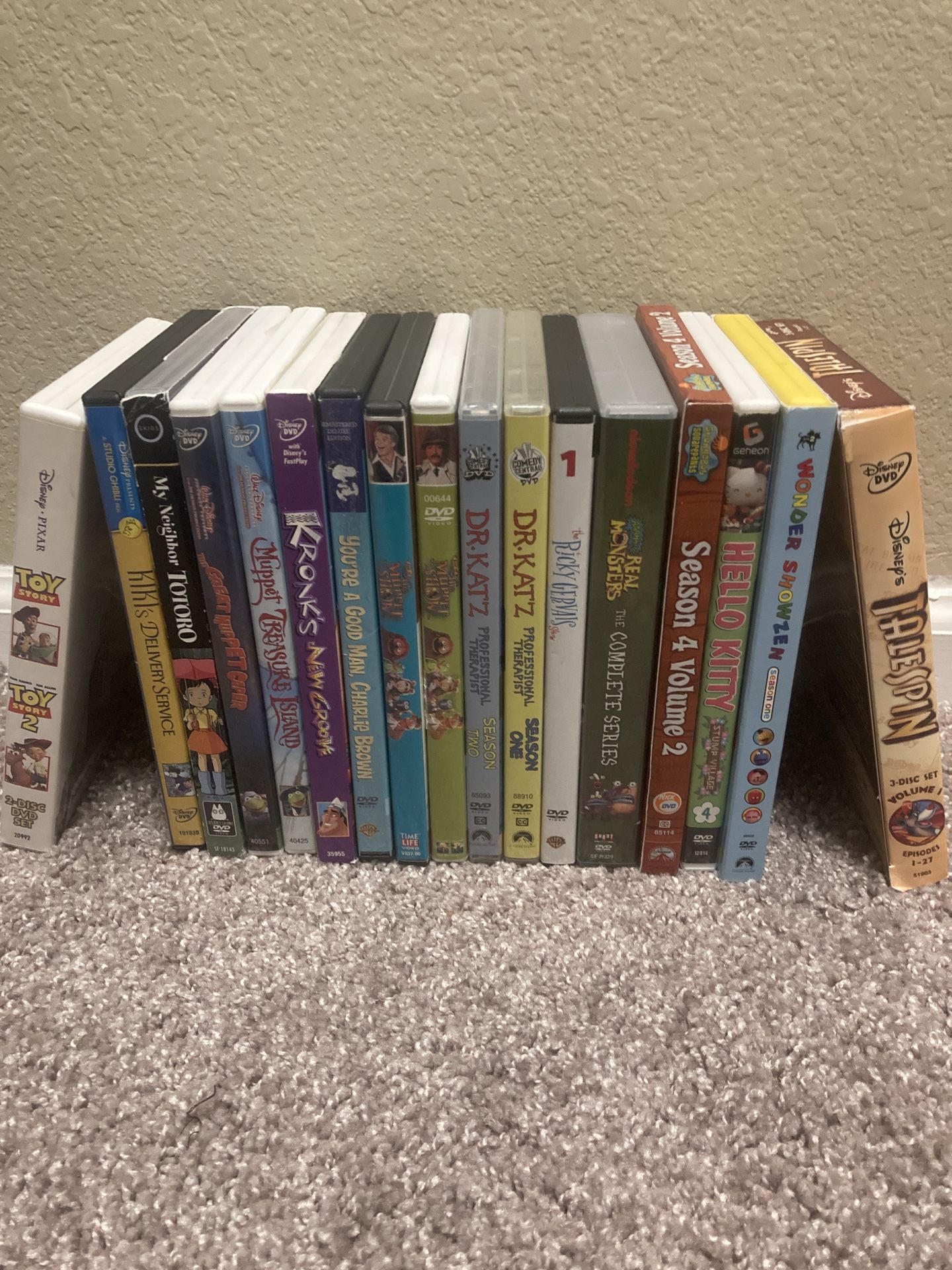 Mixed Lot of Animated DVDs