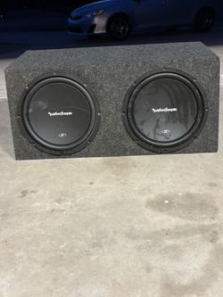 Rockford Fosgate Bass Subs 