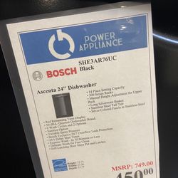 Bosch Dishwasher (new)