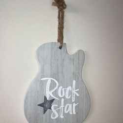 Rock Star Guitar Wall Art