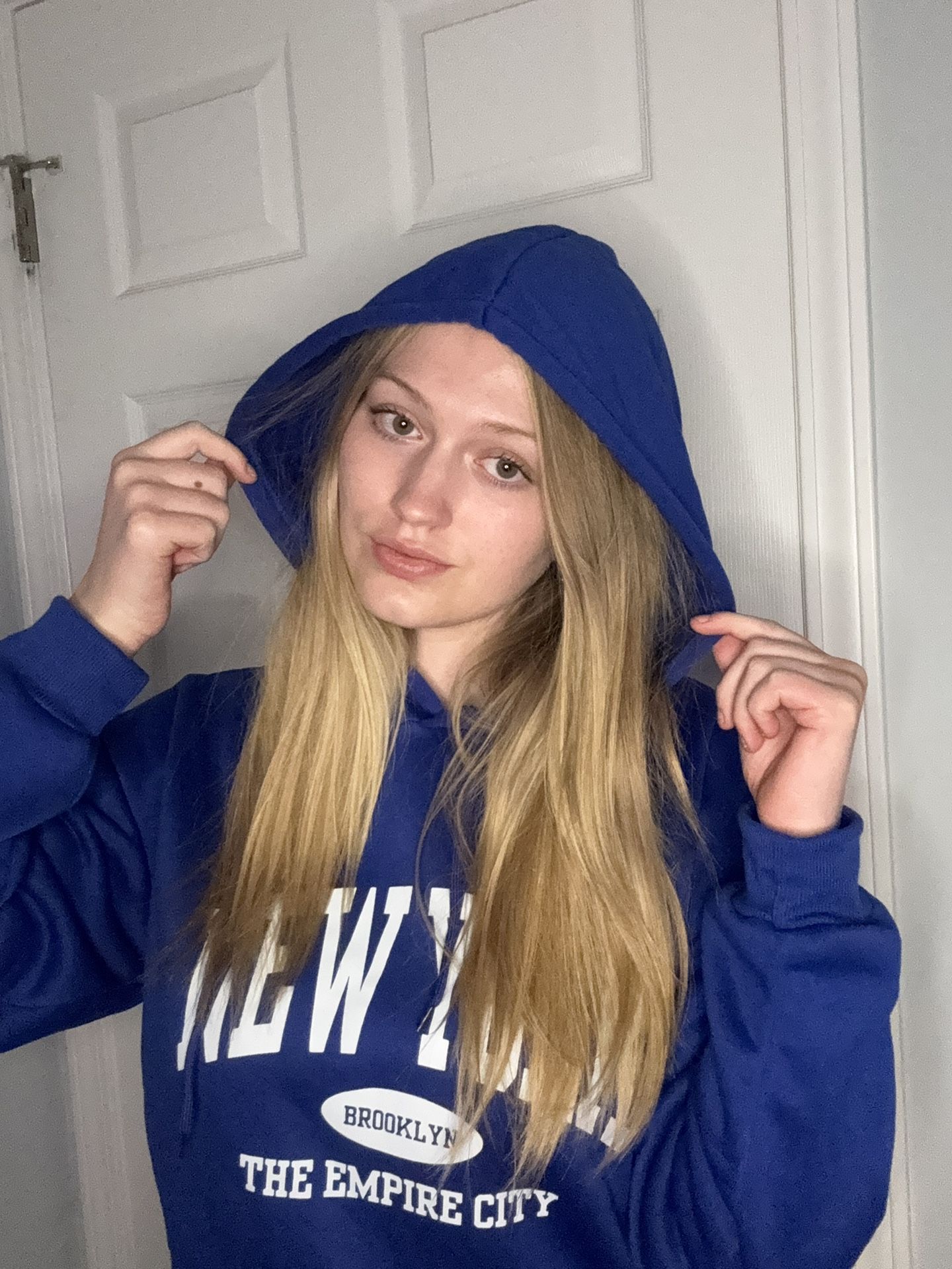 Blue New York Hoodie
