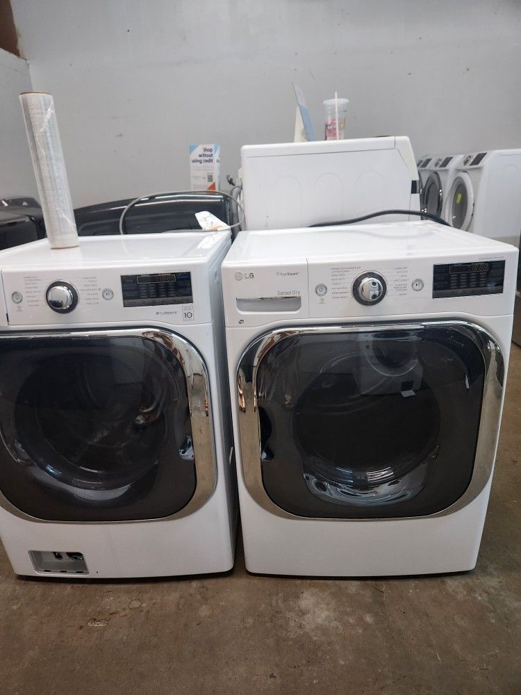 👌💯LG SET STEAM WASHER AND ELECTRIC DRYER JUMBO 👌 ASEMOS ENTREGAS