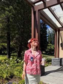Pink shirt